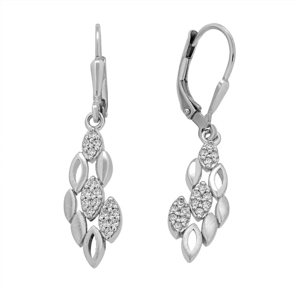 Ohrringe Silber 925 mit Zirkonia