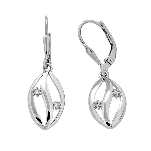 Ohrringe Silber 925 mit Zirkonia