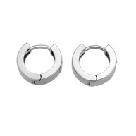 Silber 925 Ohrringe Creolen mit Zirkonia