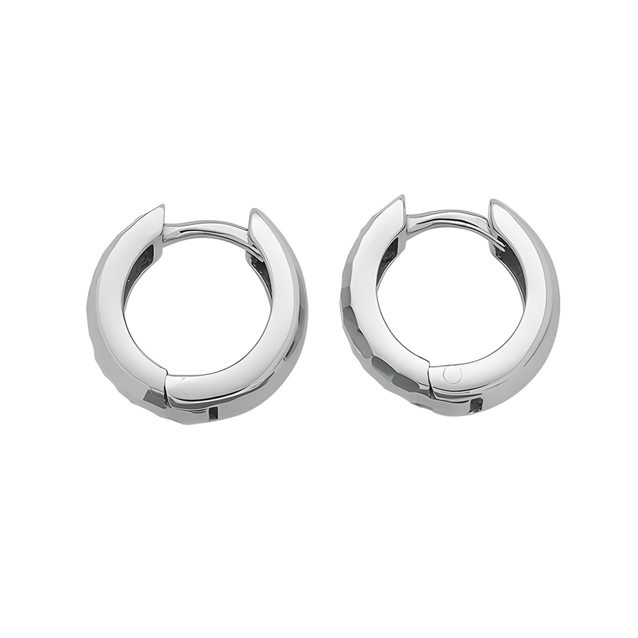 Creolen in Silber 925, damantiert