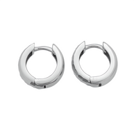 Creolen in Silber 925, damantiert