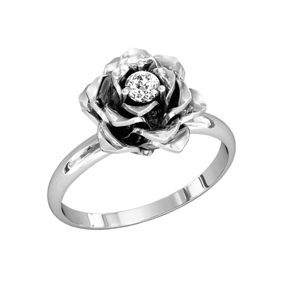 Ring mit Brillant