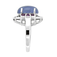 Damenring mit Amethyst aus Silber