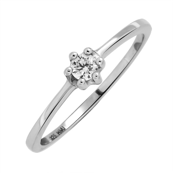 Damenring aus 925er Silber