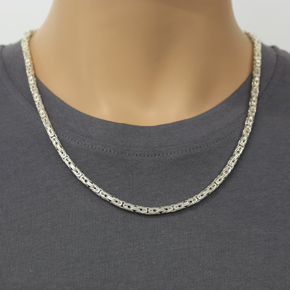 Königskette aus 925er Silber
