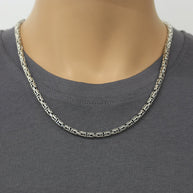 Königskette aus 925er Silber