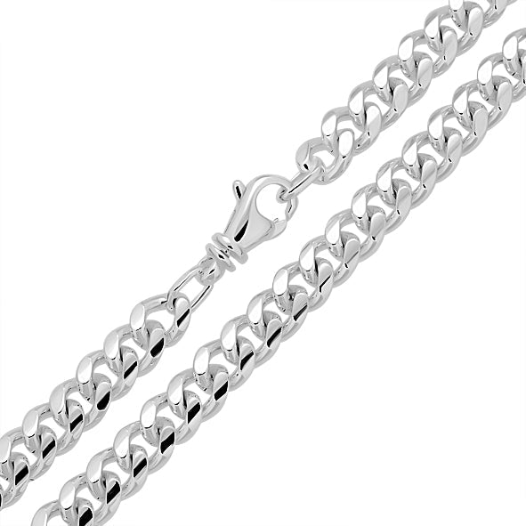 Halsketten aus Silber 925, Panzerketten