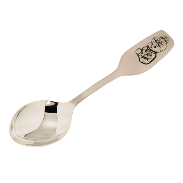 Geburtslöffel aus Silber "Mädchen"