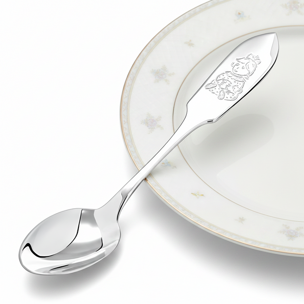 Geburtslöffel aus Silber 925 "Mädchen"