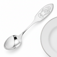 Christening spoon with guardian angel made of 925 silver INCL. ENGRAVING