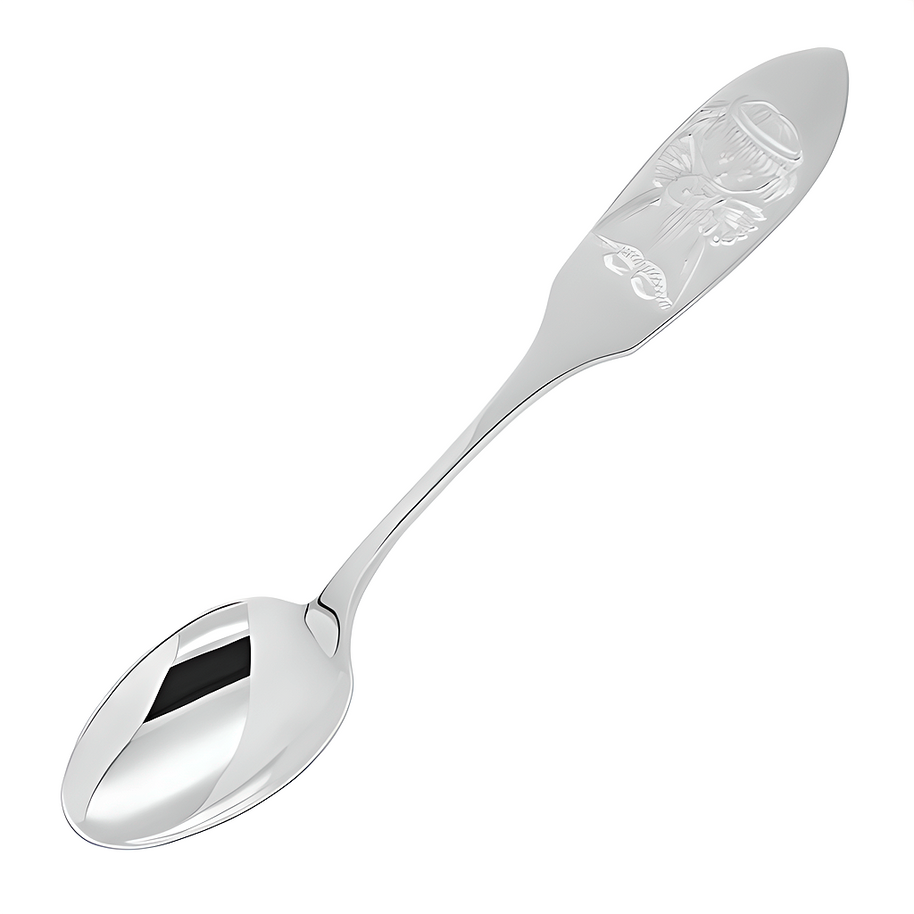 Christening spoon made of 925 silver "Girl"