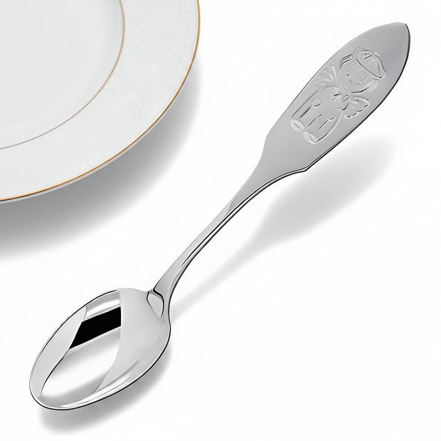 Tauflöffel aus 925er Silber "Junge"