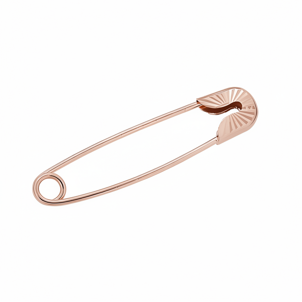 Sicherheitsnadel aus Rotgold 585