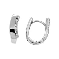 Ohrringe mit Zirkonia Silber 925