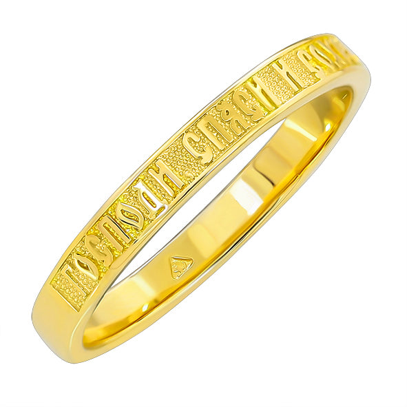Ring in Gold Rette und Behüte.