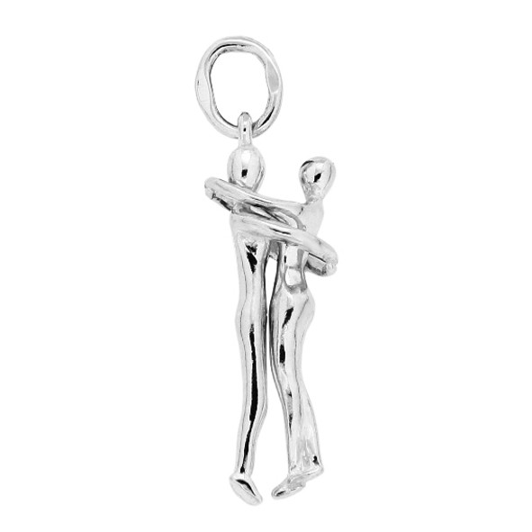 Pendant "Hug" Silver 925