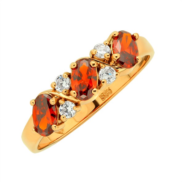 Damenring mit Zirkonia