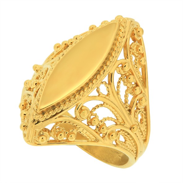 Women's gold ring