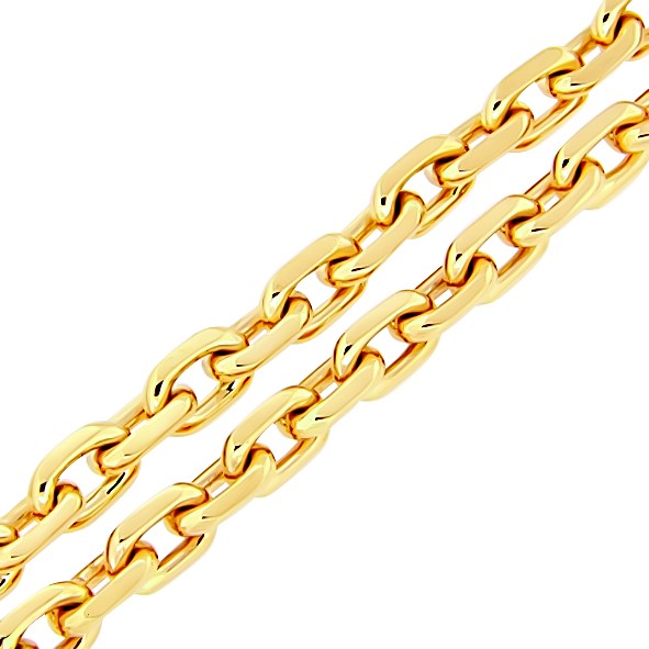 Armband, Ankerkette aus Gold 30g