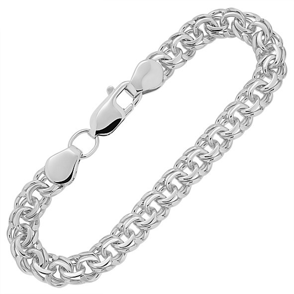 Armbänder für Männer 20 cm / Nicht Geschwärzt