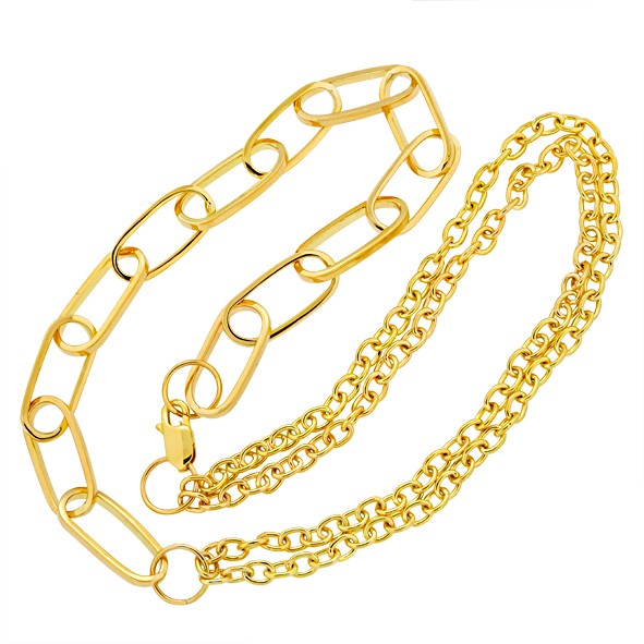 Damenkette Halskette Goldkette
