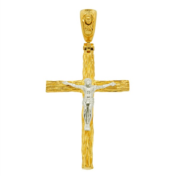Крест нательный из золота