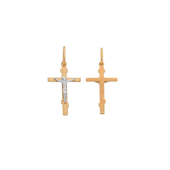 Kreuz -orthodox- aus Gold