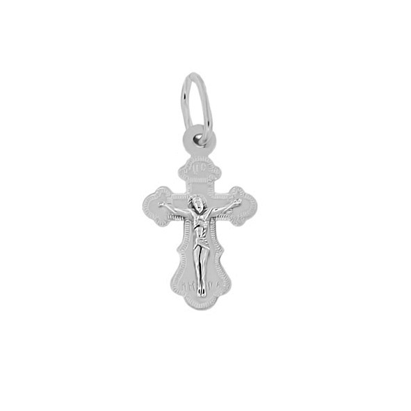 Kreuz Anhänger -orthodox- aus 925er Silber