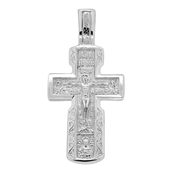 Silber Kreuz orthodox