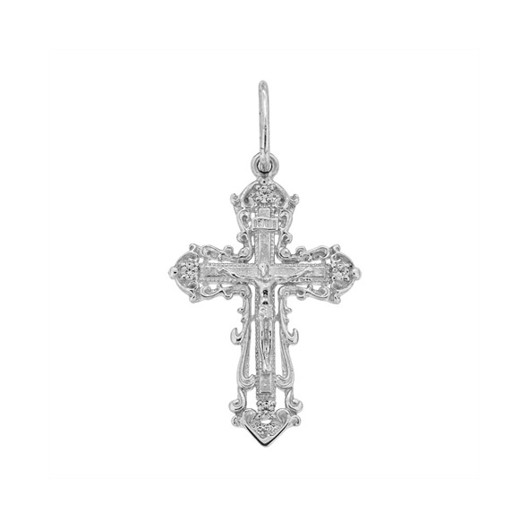 Kreuz Anhänger-orthodox- Silber 925