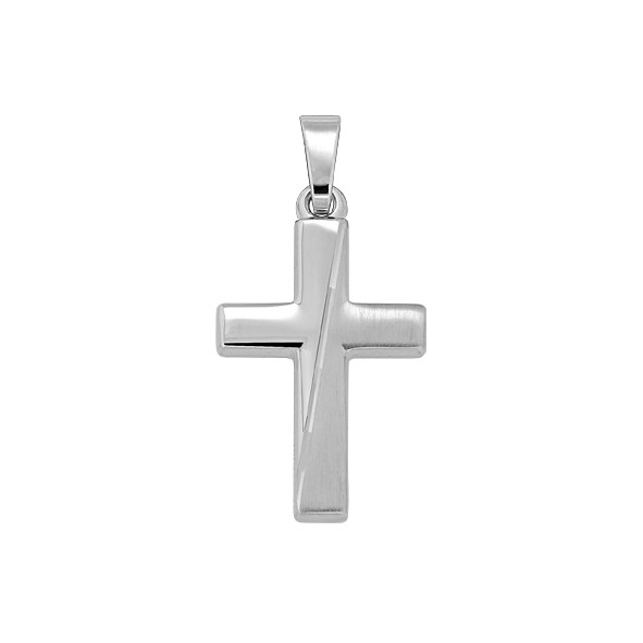 Cross pendant silver