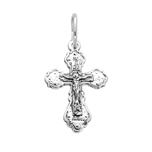 Kreuz Anhänger -orthodox- aus 925er Silber