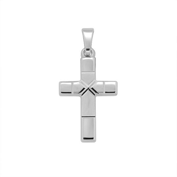 Cross pendant silver