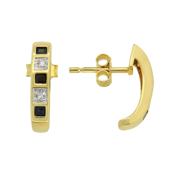 Ohrringe aus Gelbgold