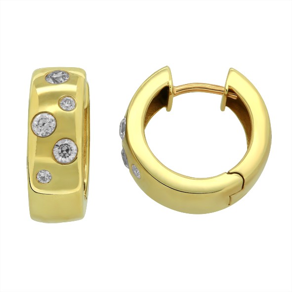 Золотые серьги