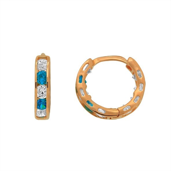 Золотые серьги