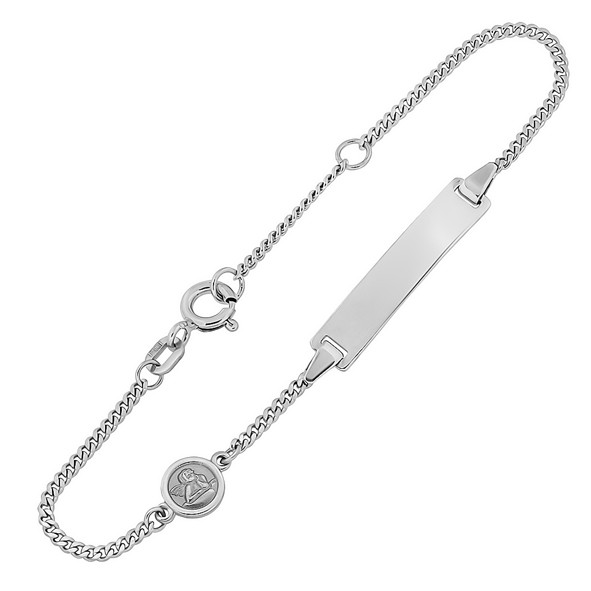 Kinderarmband mit Gravurplatte Babyarmband