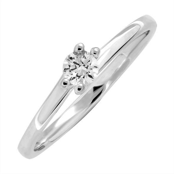 Ladies ring with zirconia in silver 925 18(57)