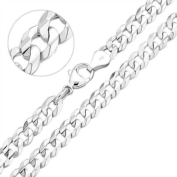 Handgefertigte Silberkette Halskette Silber 925 Massivkette Deutsche Handarbeit