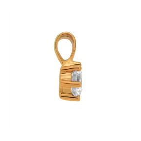 Pendant of red gold 14 kt