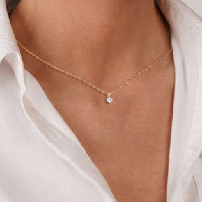 Pendant of red gold 14 kt