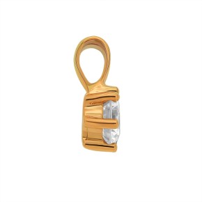 Pendant of red gold 14 kt