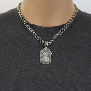 Russische Ikone von Jesus Christus und der Kasaner Gottesmutter
