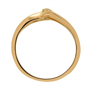Ladies ring in red gold 585 16,5(52)