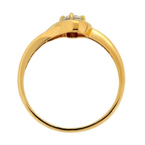 Ladies ring in red gold 17(53)