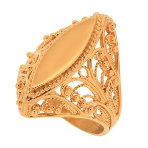 Women's gold ring