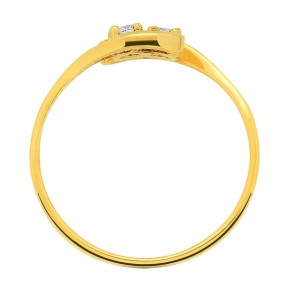 Ladies ring with Zirconia 18(57)