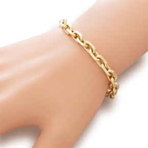 Armband, Ankerkette aus Gold 40g