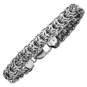 Браслет рамзес ручной работы серебро 925 пробы