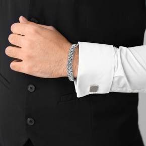 Браслет рамзес ручной работы серебро 925 пробы